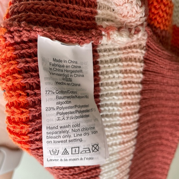 Madewell Striped Grandfield Tie-Strap Sweater Tank - Picture 7 of 8